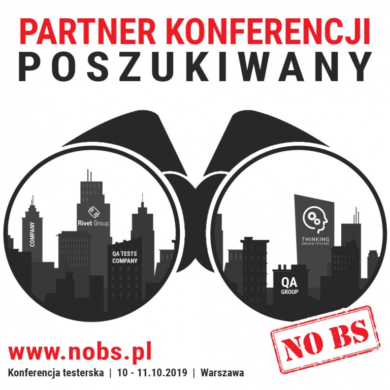 partner konferencji No BS about... testing
